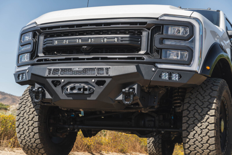 Ford F-350 Front Bumper - DV8 Offroad - Spec Series - Micro-Texture Black - `23-`26